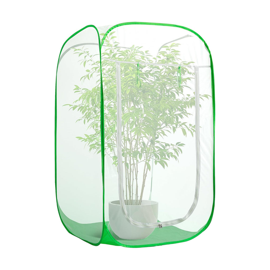 59" x 35" x 35" Pop Up Garden Mesh Plant Cover, Plant Protectors Mesh Plant Enclosure, Garden Net Cage Pest Protection