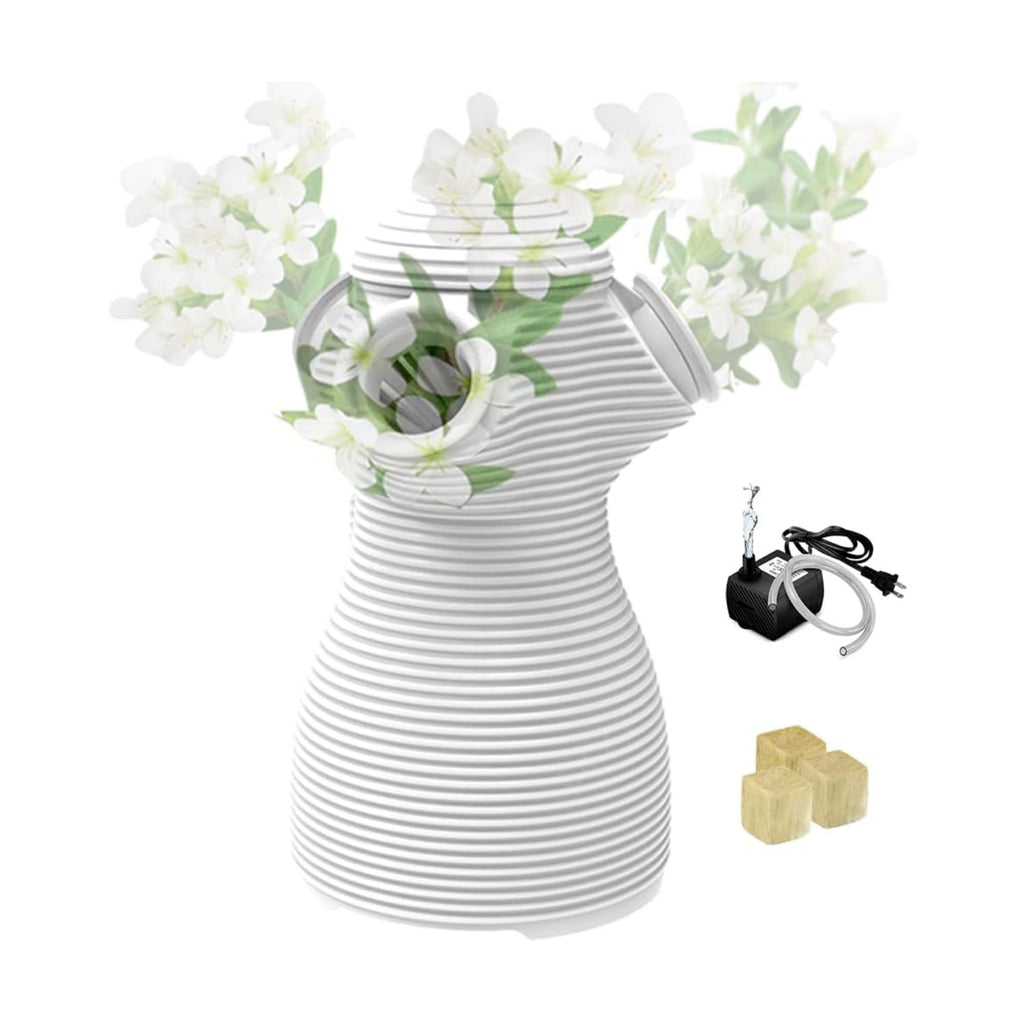 Indoor Desktop Hydroponics Tower System Growing Kit Perfect for Edible Flowers, Herbs, and Vegetables for Homes