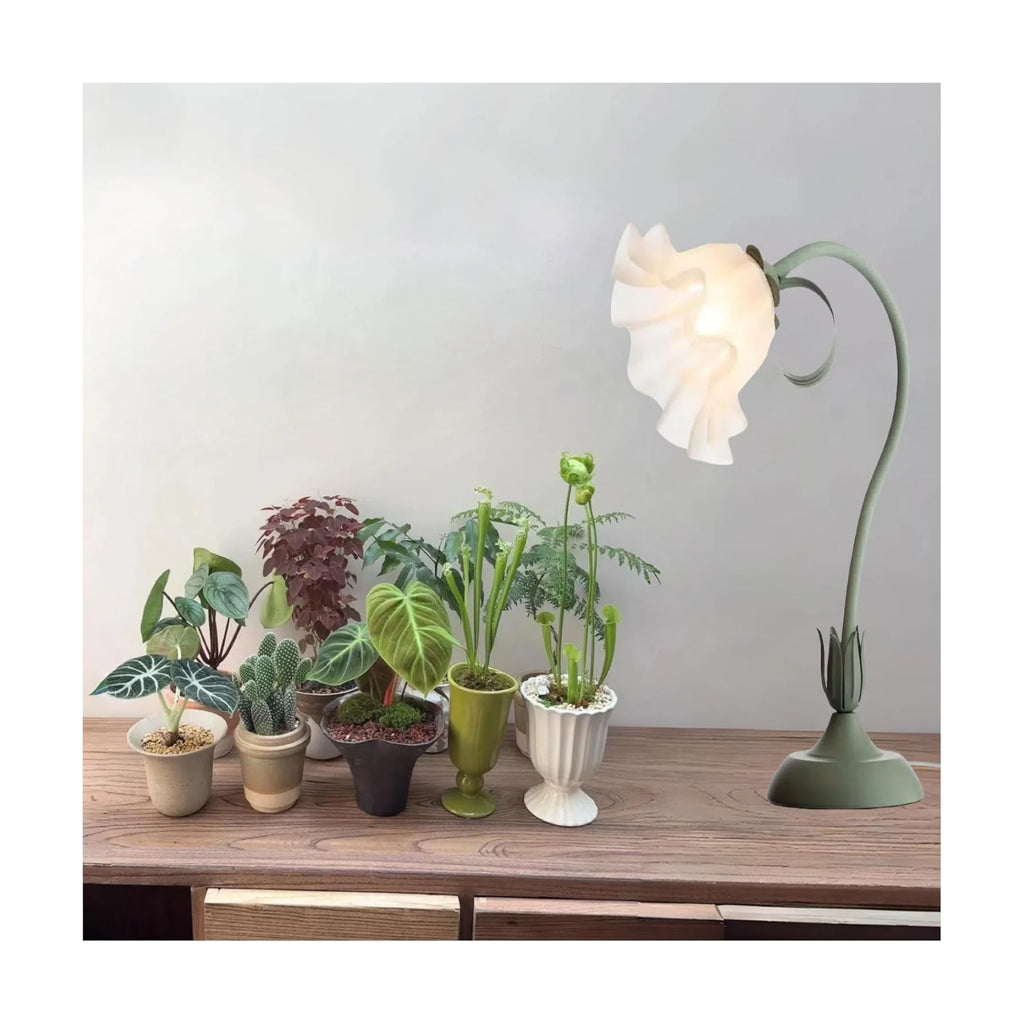 Table Top Grow Light for Indoor Plants – Decorative Desk Plant Light for Succulents Bonsai Cactus, Adjustable Desktop