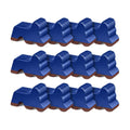 Kigeli 12 Pcs Resin Pot Feet for Outdoor Planters 3 Inch Long 1.5 Inch Tall Flower Handmade Elevator Plant Feet Frost