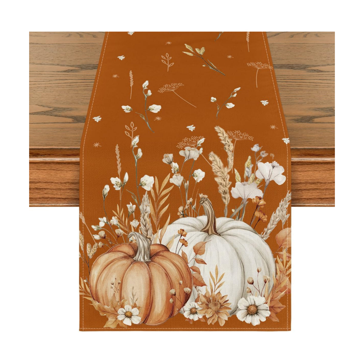 Artoid Mode 210 GSM Fall Table Runner Home Party Decor 13x36 Inch