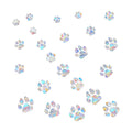 DogPaw Prism Window Collision Clings for Bird Strikes, 54 Pieces