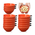 16 Pcs Fall Ramekins 6 oz Oven Safe Pumpkin Ceramic Ramekins Small Creme Dishes Dipping Pumpkins Baking Dish Thanksgiving Pumpkin Shaped Bowl Plates for Kitchen Party Snack Serving Dip Sauce Condiments