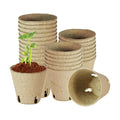 26 Pcs Peat Pots, Biodegradable Pots for Seedlings with Drain Holes, Garden Plant Nursery Pots for Plants, Vegetables,Fruits and Herb (26)