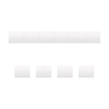 Garneck 10sets Acrylic Plant Label Stakes Succulent Flower Identifying Boards Garden Labels Outdoor Plant Markers
