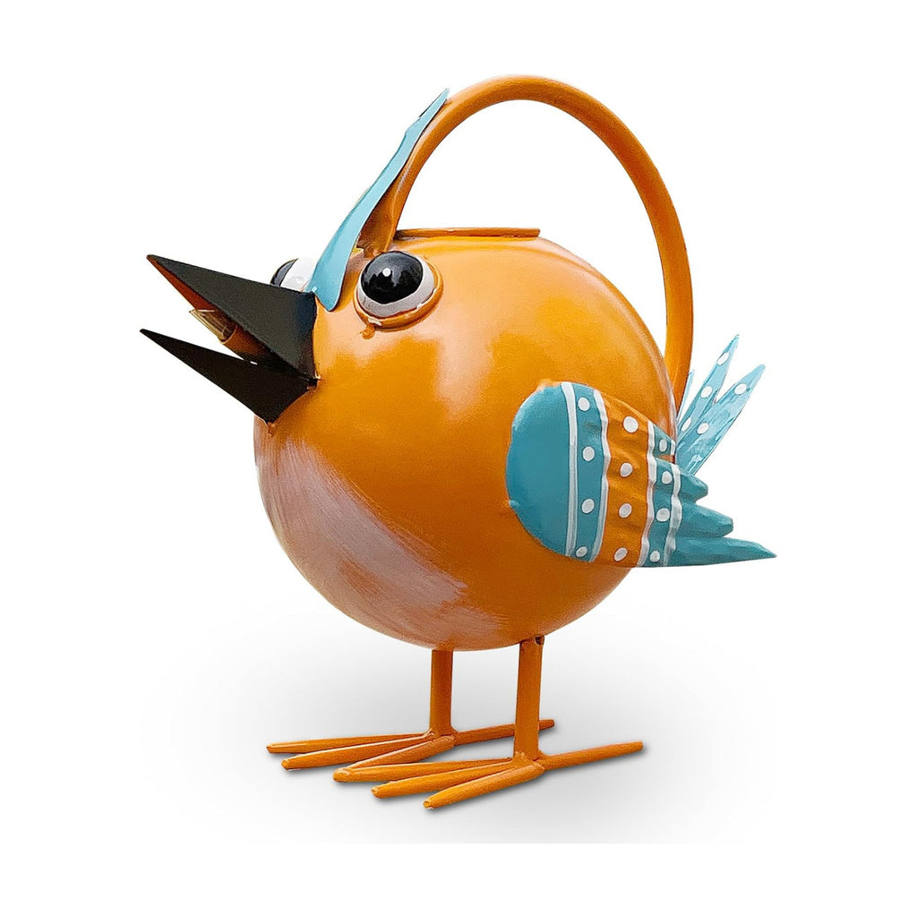 Metal Cute Bird Watering Can,Watering Can Indoor/Outdoor Plants | Decorative & Functional 1.8 L/0.5 Gallon Water Pot