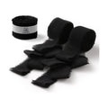DORIS HOME Handmade Frayed Fringe Chiffon Ribbon 1" x 21Yd Black