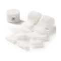 DORIS HOME Handmade Frayed Fringe Chiffon Ribbon 1" x 21Yd White