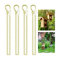 garini 26Inch 4cPack Hanging Basket Chain for Hanging Bird Feeders