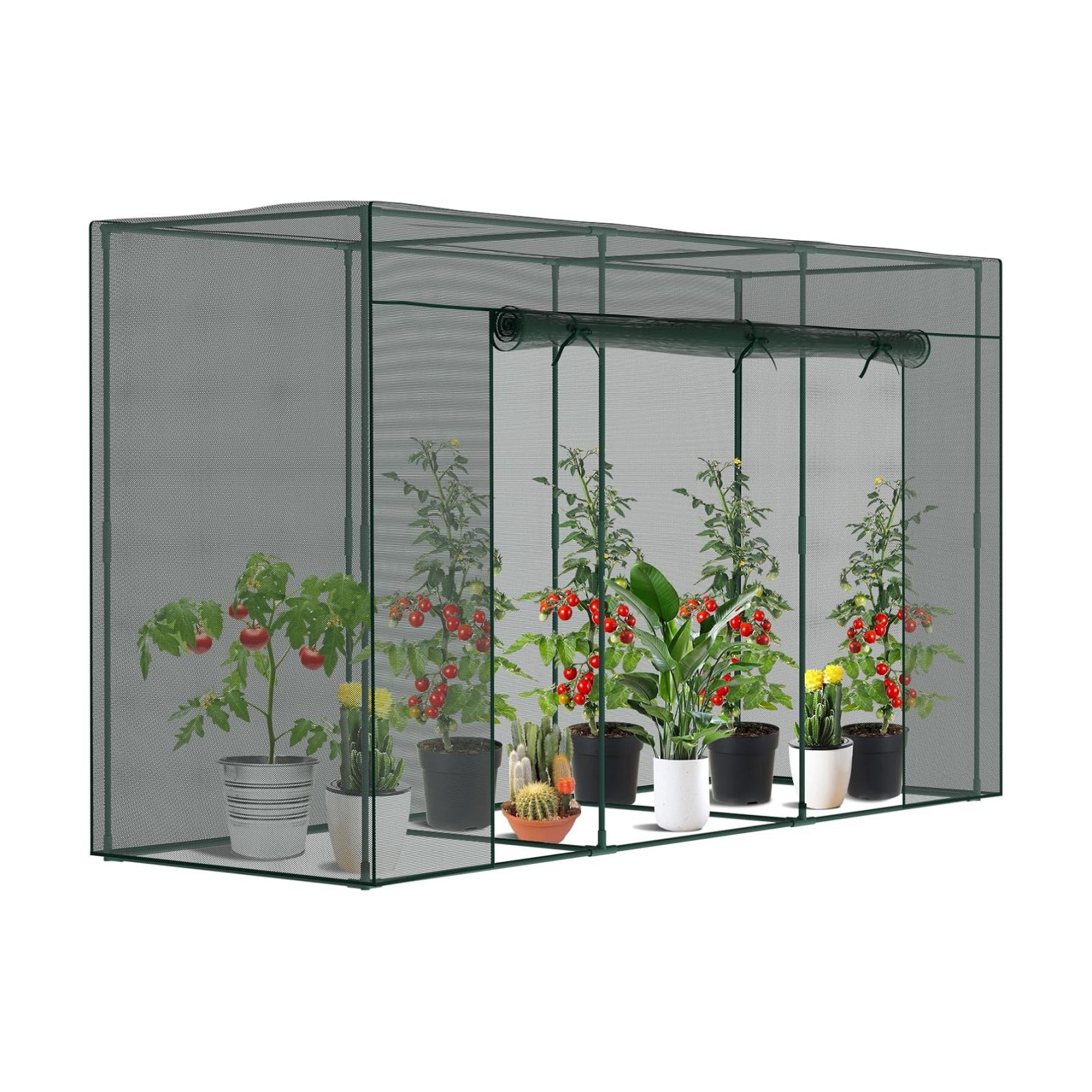SUNYRISY Garden Plant Netting Crop Cage for Garden Raised Bed | 11.8 x 4 x 6 Ft Plant Cover Cage Protectors from Animal