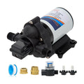 12 Volt Sprayer Pump, Chemical and Corrosion Resistant, 2.5GPM | 60PSI 8 Amps, Soft Wash Pump, Pressure Switch and