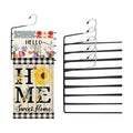 5 Pack 5-Tier Garden Flag Hangers, Garden Flag Storage Heavy Duty Multi Layers Space Saving, Organizer Holder, Non-Slip