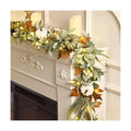 Waipfaru Fall Decor, Fall Garland for Mantle, Autumn Garland with Lights