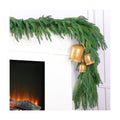 Rowfad 6Ft Norfolk Pine Garland for Mantle Christmas Decorations, 2 Set