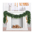 Hananona 6 FT Christmas Garland, Real Touch Cedar Garlands, 1 Pcs