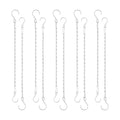 Chain for Hanging Plants, 20 Inch Silver Hanging Basket Chain
