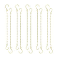 Chain for Hanging Plants, 20 Inch Gold Hanging Basket Chain