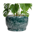 SQOWL 10 Inch Plant Pot - Ceramic Planter for Indoor Plants Outdoor, Large Ceramic Flower Pot with Drainage Hole and
