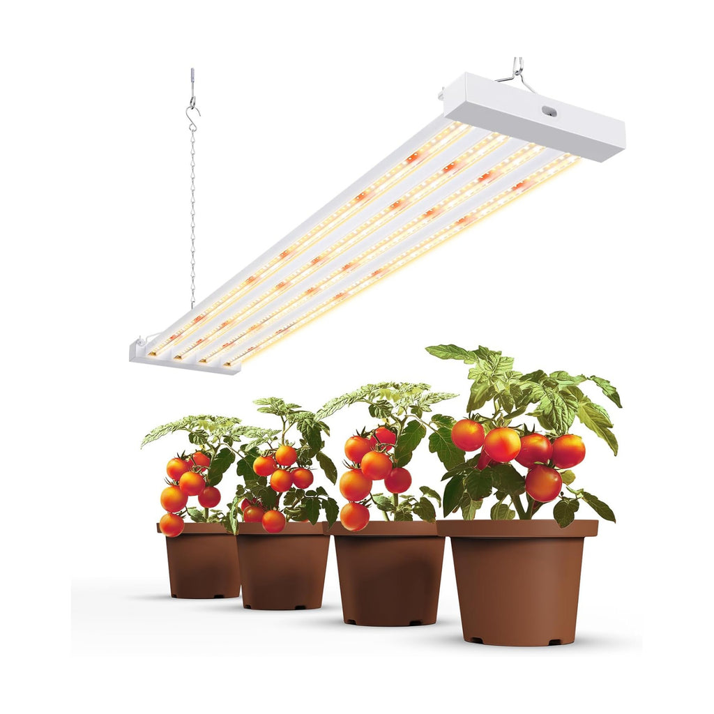 Barrina TX-L63 3FT LED Grow Light, 63W, 4 Panels Wider Coverage, High PPFD | Full Spectrum with 730nm IR LEDs, High