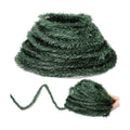 Jutom 100 Ft 0.98 Inch Christmas Miniature Artificial Pine Garlands Mini Pine Greenery Roping Garlands Mini Thin Wired Stems for Christmas Crafts Holiday Outdoor Decor (Green)