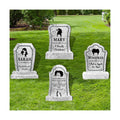 17 Inch Halloween Yard Sign Tombstones Decorations Outdoor with Stakes