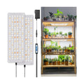 Aumtrly Grow Lights for Indoor Plants, 276 LED Full Spectrum Lamp 2 Panel