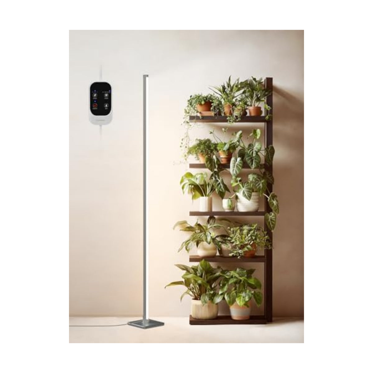 GLOWRIUM 60in Standing Grow Light, Vertical Grow Lights for Indoor Plants