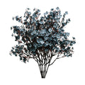 Mandy's 6 Bundles Artificial Dusty Blue Baby’s Breath Flowers