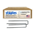 Sandbaggy USA Made 6-inch Landscape Staples - Garden Stakes - Landscaping Fabric, Netting, Sod, Artificial Turf