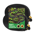 MIXC 2026-Thickened Soaker Hose 100Ft with Copper Joint,Saving 80% Water | Aluminum Seal,1mm Thickened Hose,360°Swival