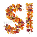 11.8FT 2Pack Fall Garland for Thankgiving Decorations for Home Mantle Decor