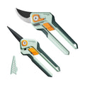PrunePro Pruning Shears Gardening Scissors Set Professional Hand Pruner Sharp Stainless Steel Blade Garden Scissors
