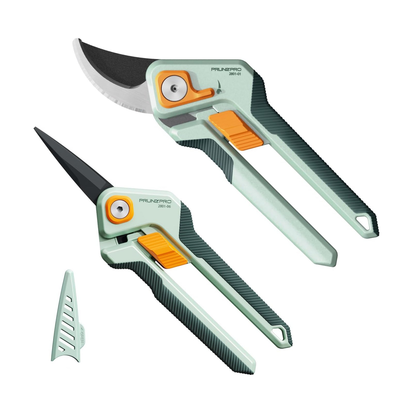 PrunePro Pruning Shears Gardening Scissors Set Professional Hand Pruner Sharp Stainless Steel Blade Garden Scissors