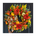 Fall Wreaths for Front Door 24 Inch Autumn Wreath Rustic Fall Decor
