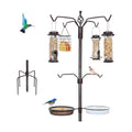 YINGYM Bird Feeding Station Kit, 94 Inch Bird Feeder Pole for Outdoors