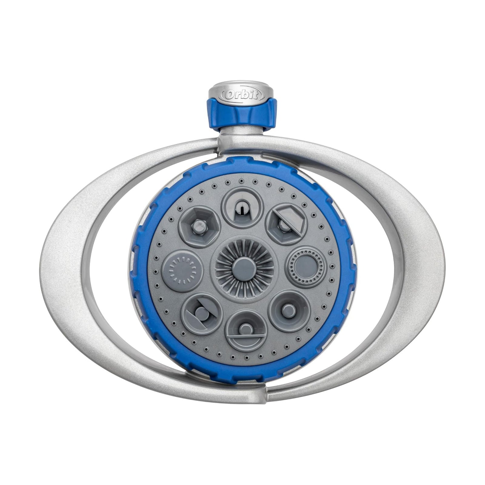 Orbit Elevated Metal 8-Pattern Turret Sprinkler, 28252