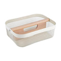 AJIODA Metal Mesh Steel Storage Basket, Garden Harvest Wire Organizer Basket Multi-functional Kitchen Fruit Basket with