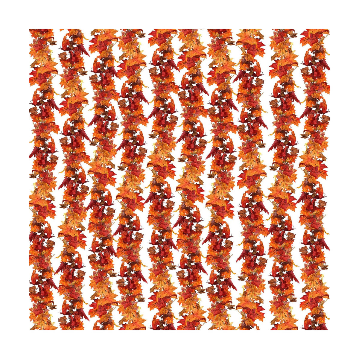 CQURE 20 Pack Fall Leaf Garland, Total 118Ft Artificial Fall Vines Autumn Garland Fall Maple Leaves Thanksgiving Decor for Home Wedding Fireplace Party