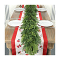 16 Ft Real Touch Christmas Garlands Thick Soft Bendable Pine Cedar Garland
