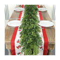 9 Ft Real Touch Christmas Garlands Thick Soft Bendable Pine Cedar Garland