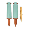 Terracotta Watering Spikes 2 Pack 17.5oz Capacity Plant Watering Devices Self Watering Spikes Large Plant Watering