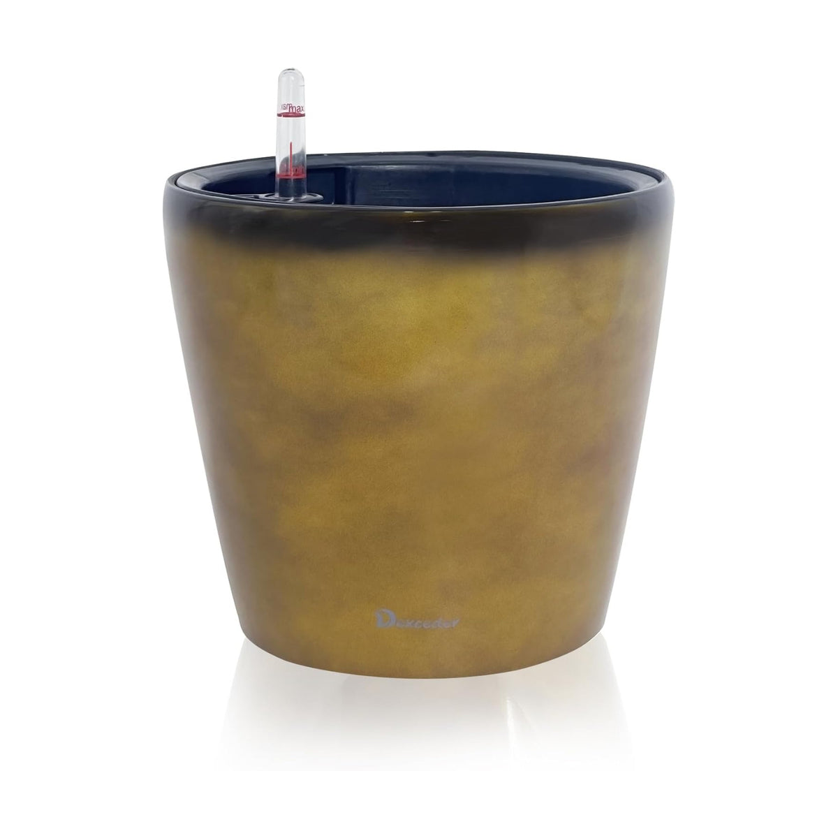 Dexceder 11x10 Self Watering Planter (Yellow Brown Gradient)
