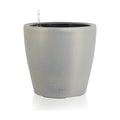Dexceder 13x12 Self Watering Planter with Wheels (Grey Gold Crackle)