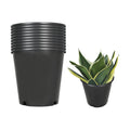 findmall 10 Pack 2 Gallon Nursery Pots 2 Gallon Premium Nursery Plastic Planter Flower Herb Vegetable Garden Grow Pots