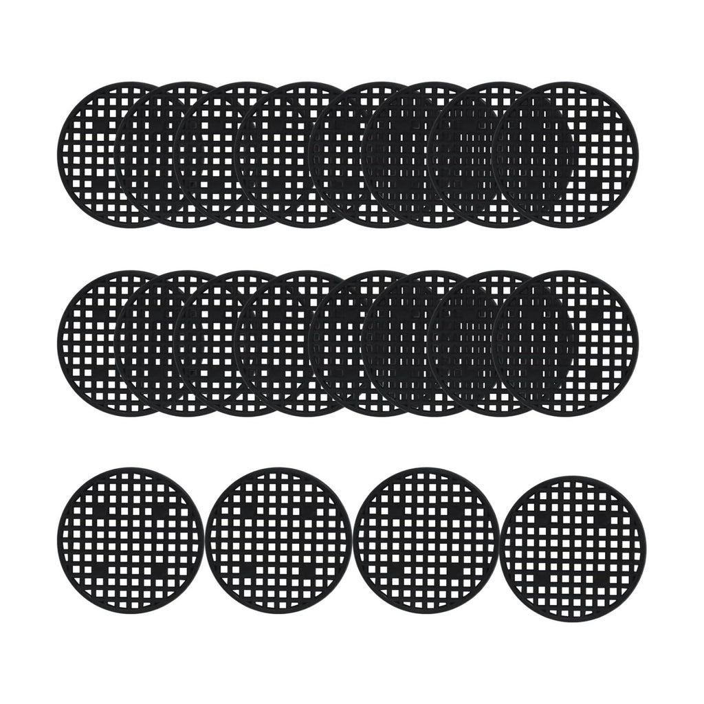 Plant Pot Mesh, 2.1", 55mm, Black, 50 Pcs