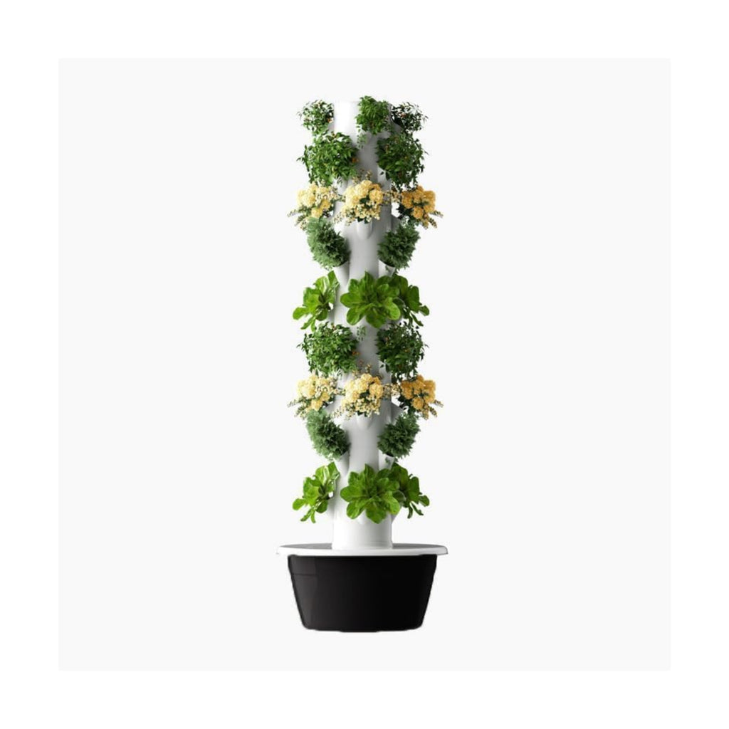 Hydroponic Grow Tower Vertical Aeroponic Tower for Fruits,Flowers,Vegetables 9 Layer 36 Pots Planter with Water Tank