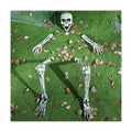 JOYIN 5 Pcs Halloween Skeleton Decorations Outdoor, Life Size Skeleton Yard Stakes, Groundbreaker Skulls Decor for Graveyard Yard Lawn Garden Ground Party Supplies