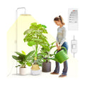 SANSI Grow Lights for Indoor Plants, 100W Full Spectrum Tall Standing | 10200LM, 240 LEDs, CRI Near 100, Adjustable
