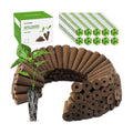 Ahopegarden 120 Pcs Seed Pod Kit for Aerogarden, Highly Breathable Hydroponics Replacement Pods Compatible with Most Indoor Hydroponic Systems,120 Grow Sponges & 120 Pod Labels
