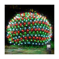 WBao Christmas Net Lights, 360LED 11.5ft x 6.9ft Christmas Lights with 8 Modes, Timer, End to End Connectable, Waterproof Design for Lawn, Bushes, Trees Outdoor Xmas Decorations, Red Green White